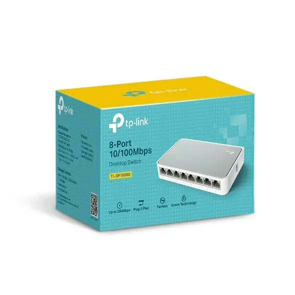 SWITCH  8 PORT (TL-SF1008D) 10/100   - TP-LINK
