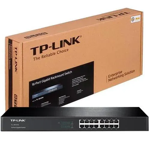 SWITCH 16 PORT (TL-SG1016) 10/100/1000 RACK   - TP-LINK

6713