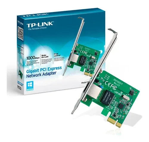 PLACA DE RED PCI-E GIGABIT (TG-3468) 10/100/1000 - TP-LINK
(1049)