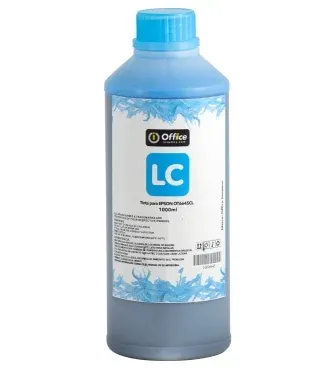 TINTA OFFICE PARA EPSON X LITRO E CYAN LIGHT OT6645CL 
TINTA DYE CYAN LIGHT OFFICE FORMULADA PARA IMPRESORAS EPSON DE INYECCIÓN DE TINTA.
FLUJO ESTABLE, SECADO RÁPIDO Y COMPATIBILIDAD CON CABEZALES EPSON INKJET, IDEAL PARA USO DIARIO Y RECARGAS SEG