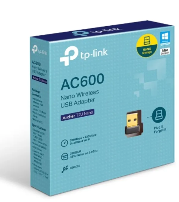 PLACA DE RED USB WIFI ARCHER T2U NANO  WIRELESS  - TP-LINK
9978