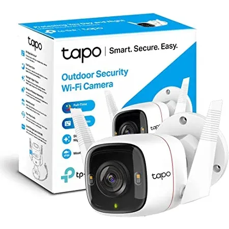 CAMARA IP EXTERIOR WIFI TAPO C320WS  DAY/NIGHT SD