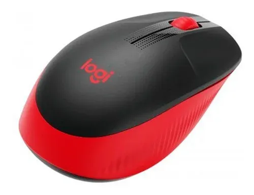 MOUSE USB WIRELESS M190 ROJO - 910-005904 LOGITECH