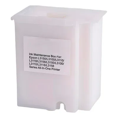 CAJA DE MANTENIMIENTO CON ALMOHADILLA EPSON L3110 L1110/L1119/L3100/L3106/L3108/L3109/L3110/L3115/L3116/L3117/L3118/L3119/L3150/L3151/L3153/L3156/L3158/L3160/L3161/L3163/L3165/L3166/L3167/L3168/L3169/L5198,ET-2710/ET-2711/ET-2712/ET-2714/ET-2715/ET-2