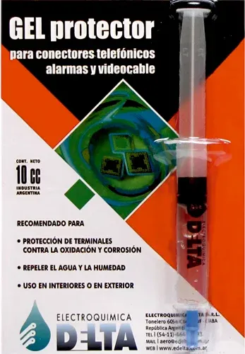 GEL PROTECTOR DE CONECTORES 10CC - GELP DELTA