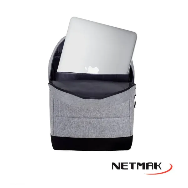 MOCHILA P/ NOTEBOOK 15.6 NM-MCH1 GRIS