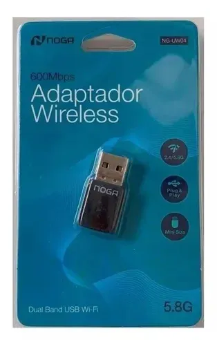 PLACA DE RED USB WIFI NG-UW04 600 MBPS DUAL - NOGA NET