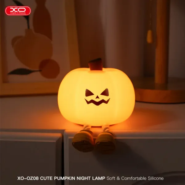 LAMPARA DE SILICONA CALABAZA XO-OZ08 1200 MAH