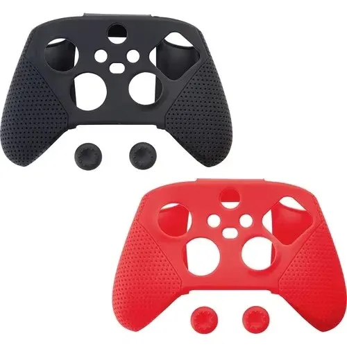FUNDA JOYSTICK CONTROLES INALÁMBRICOS X BOX  X 2 UNIDADES