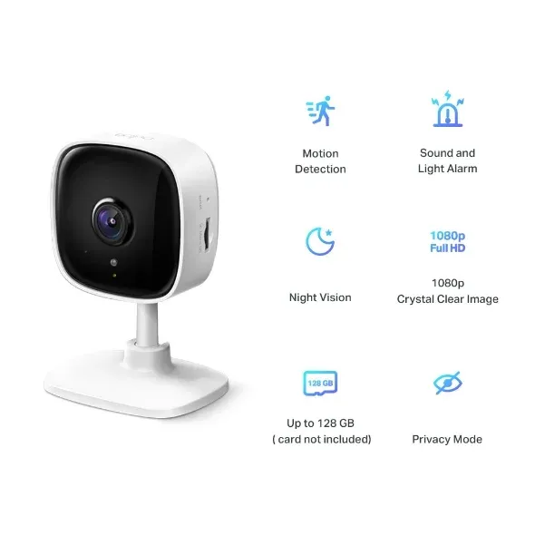 CAMARA IP INTERIOR WIFI TAPO C110 CAMARA DE SEGURIDAD PARA CASA - TP-LINK
