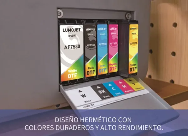 DTF CART LUMOJET AF325W BLANCO 250ML