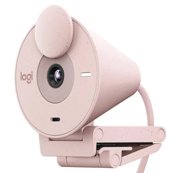WEBCAM LOGITECH BRIO 300 ROSA FULL HD 960-001446