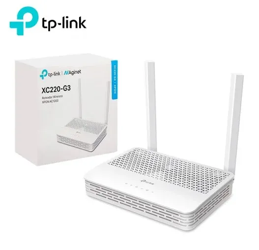 MODEM ADSL WIFI+ROUTER GPON XC220-G3 XPON GIGABIT DUAL BAND AC1200  TP LINK    


(1810)