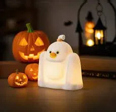 LAMPARA DE SILICONA PATO FANTASMA XO-OZ15