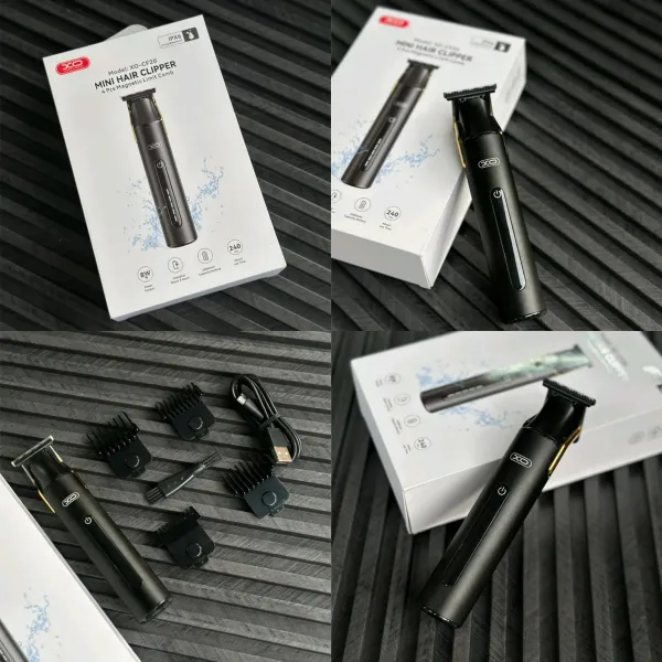 CORTADORA DE CABLELLO Y BARBA XO-CF20 DIGITAL INTELIGENTE  CORTAPELO