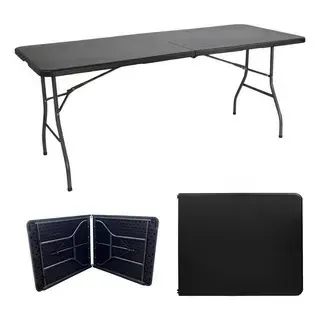 MESA PLEGABLE NEGRA PARA EXTERIOR EVENTOS - NH-M1  NOGANET