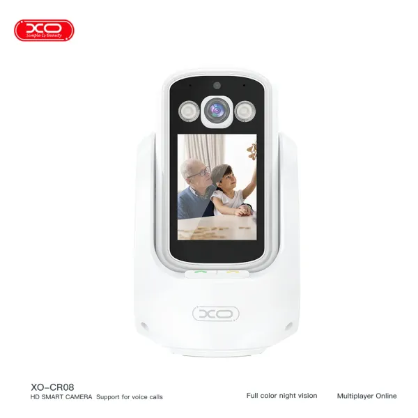 CAMARA IP INTERIOR WIFI PANTALLA XO-CR08 MICROFONO