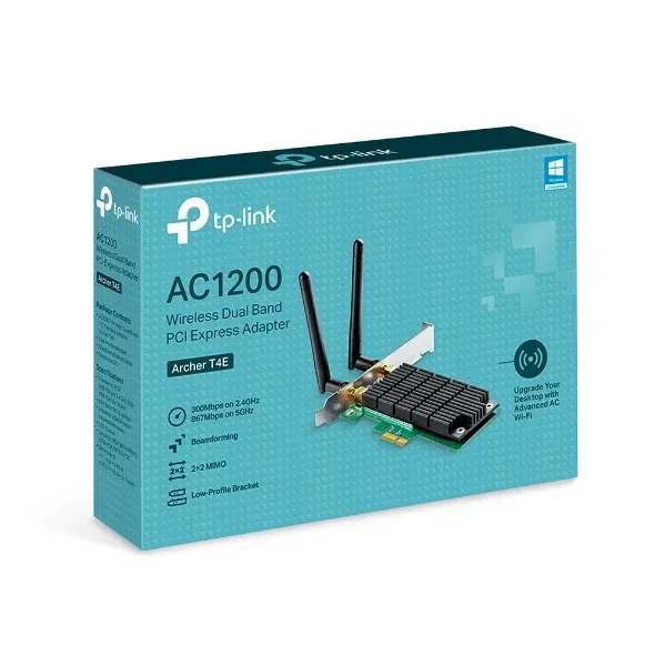 PLACA DE RED PCI-E WIFI (ARCHER T4E) AC1200 DUAL BAND  - TP-LINK

8517