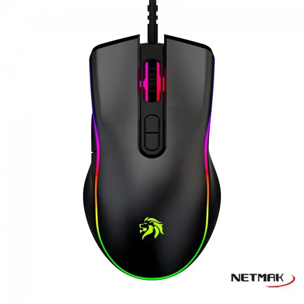 MOUSE USB GAMER NM-GM53 7D RGB