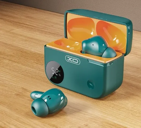 AURICULAR IN EAR BLUETOOTH XO-G34 VERDE CON CANCELACIÓN DE RUIDO Y MICROFONO