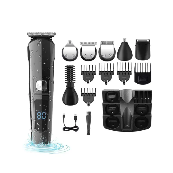 CORTADORA DE CABELLO Y BARBA SET DE PELUQUERIA X6  XO-CF30