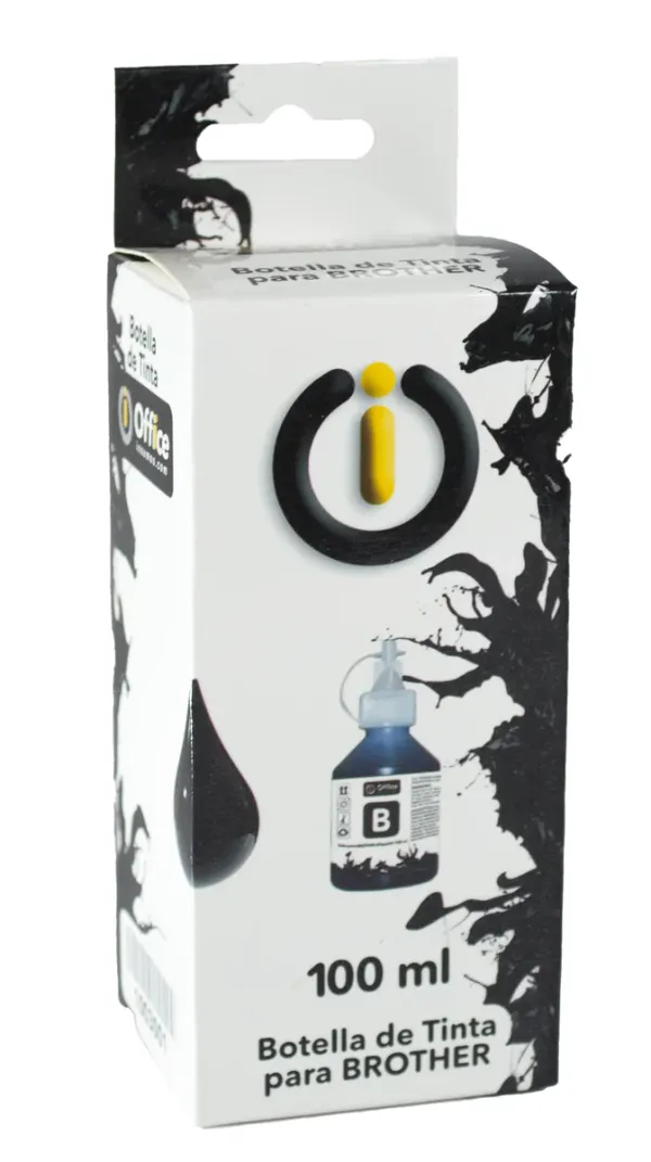 TINTA OFFICE PARA BROTHER T-SERIES 100ML A - NEGRO 
TINTA DYE NEGRO OFFICE FORMULADA PARA IMPRESORAS BROTHER DE INYECCIÓN DE TINTA.
FLUJO CONTROLADO, SECADO RÁPIDO Y COMPATIBILIDAD CON CABEZALES BROTHER INKJET, IDEAL PARA USO DIARIO Y RECARGAS SEGU