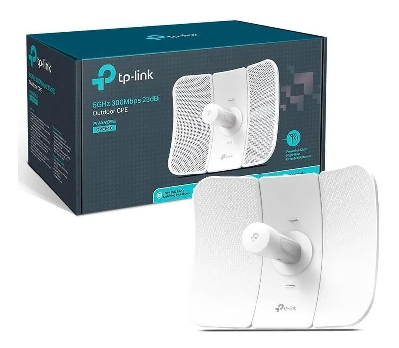 Access Point Tp-Link CPE610 5Ghz 300Mbps 23DBI High Power