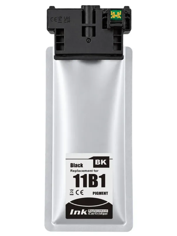 TINTA OFFICE PARA EPSON EN BOLSA A NEGRO T11B120-AL E-11B1 
TINTA NEGRO OFFICE FORMULADA PARA IMPRESORAS EPSON WF-C5310/WF-C5390/WF-C5810/WF-C5890