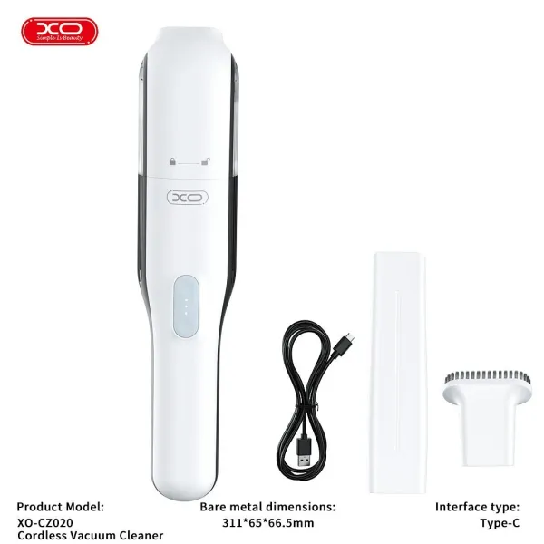 ASPIRADORA DE MANO INALAMBRICA 5000MAH CZ020 XO