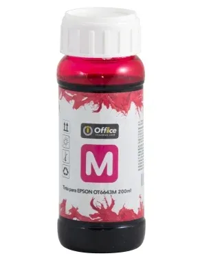 TINTA OFFICE PARA EPSON 200ML C - MAGENTA OT6643M 
TINTA DYE MAGENTA OFFICE FORMULADA PARA IMPRESORAS EPSON DE INYECCIÓN DE TINTA. 
FLUJO ESTABLE, SECADO RÁPIDO Y COMPATIBILIDAD CON CABEZALES EPSON INKJET, IDEAL PARA USO DIARIO Y RECARGAS SEGURAS.