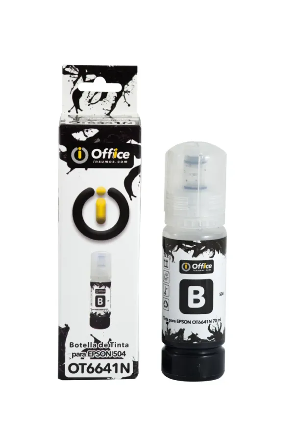 TINTA OFFICE PARA EPSON 504/544 70ML A NEGRO OT504N EN CAJA

TINTA DYE NEGRO OFFICE FORMULADA PARA IMPRESORAS EPSON 504 Y 544 DE INYECCION DE TINTA.

FLUJO ESTABLE, SECADO RAPIDO Y COMPATIBILIDAD CON CABEZALES EPSON INKJET, IDEAL PARA USO DIARIO