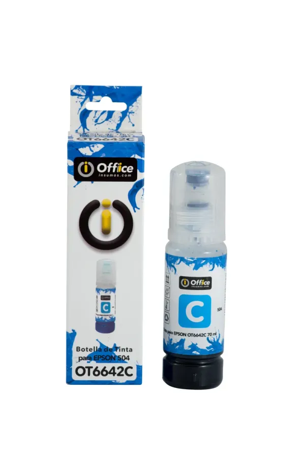 TINTA OFFICE PARA EPSON 504/544 70ML B CYAN OT504C EN CAJA

TINTA DYE CYAN OFFICE FORMULADA PARA IMPRESORAS EPSON 504 Y 544 DE INYECCION DE TINTA.

FLUJO ESTABLE, SECADO RAPIDO Y COMPATIBILIDAD CON CABEZALES EPSON INKJET, IDEAL PARA USO DIARIO Y