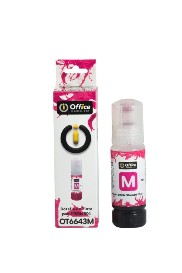 TINTA OFFICE PARA EPSON 504/544 70ML C MAGENTA OT504M EN CAJA

TINTA DYE MAGENTA OFFICE FORMULADA PARA IMPRESORAS EPSON 504 Y 544 DE INYECCION DE TINTA.

FLUJO ESTABLE, SECADO RAPIDO Y COMPATIBILIDAD CON CABEZALES EPSON INKJET, IDEAL PARA USO DIA