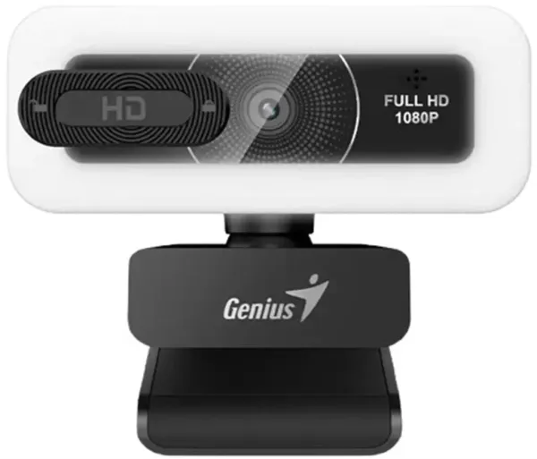 WEBCAM FACECAM FACECAM LIGHT BLACK HD C/MIC GENIUS