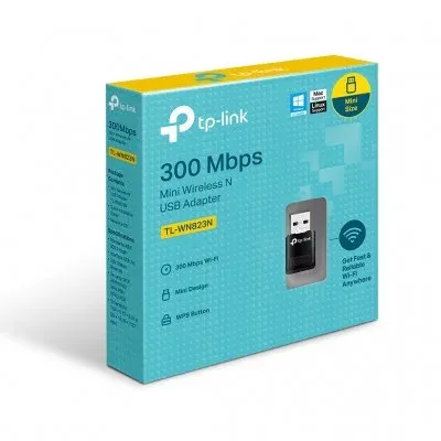 PLACA DE RED USB WIFI (TL-WN823N) MIN 300MBPS I WIRELESS  - TP-LINK