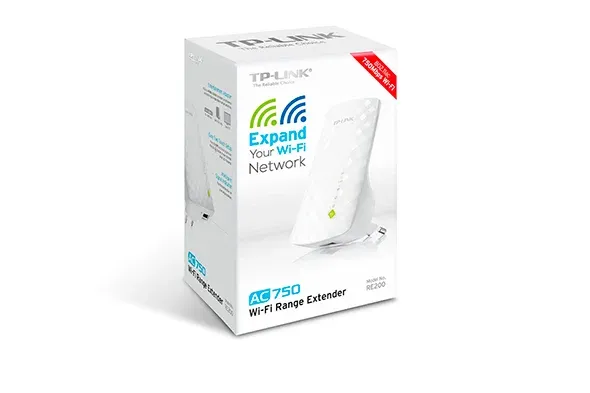 EXTENSOR DE RANGO INALÁMBRICO (RE200) AC750 DUAL BAND 750 MBPS - TP-LINK
REPETIDOR