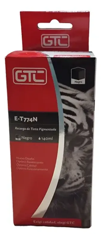 Tinta Gtc Botella Alternativo Para Epson Eco Tank Et-774 ...