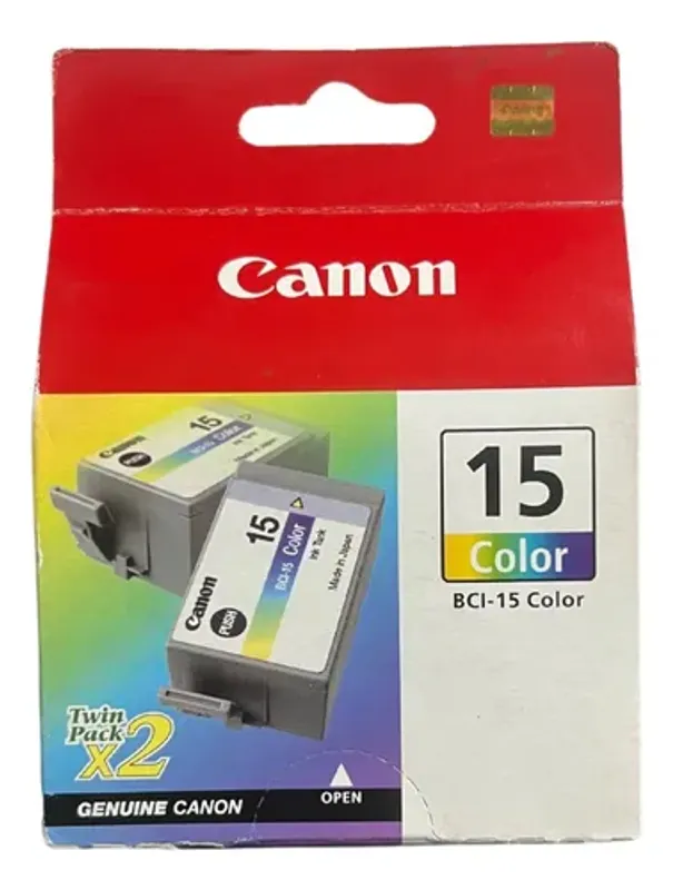 Paq 2 Pzas Cartucho Original Canon Bci-15 …
