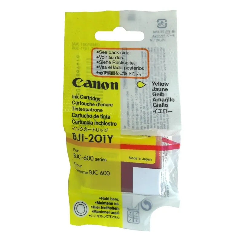 Original Canon Ink Cartridge BJI-201 Yellow (Yellow) for Bjc 600 …