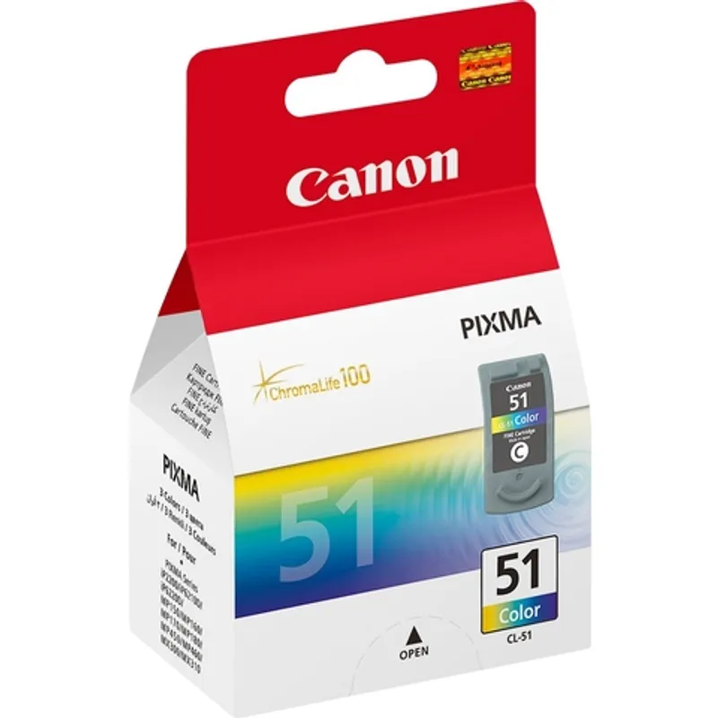 Cartucho de tinta inkjet original Canon 51 color - CL-51