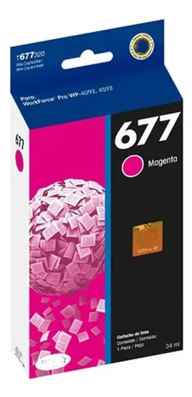 Cartucho Para Epson T677320 Workforce Pro 4022/92 4532/92 X3 ...
