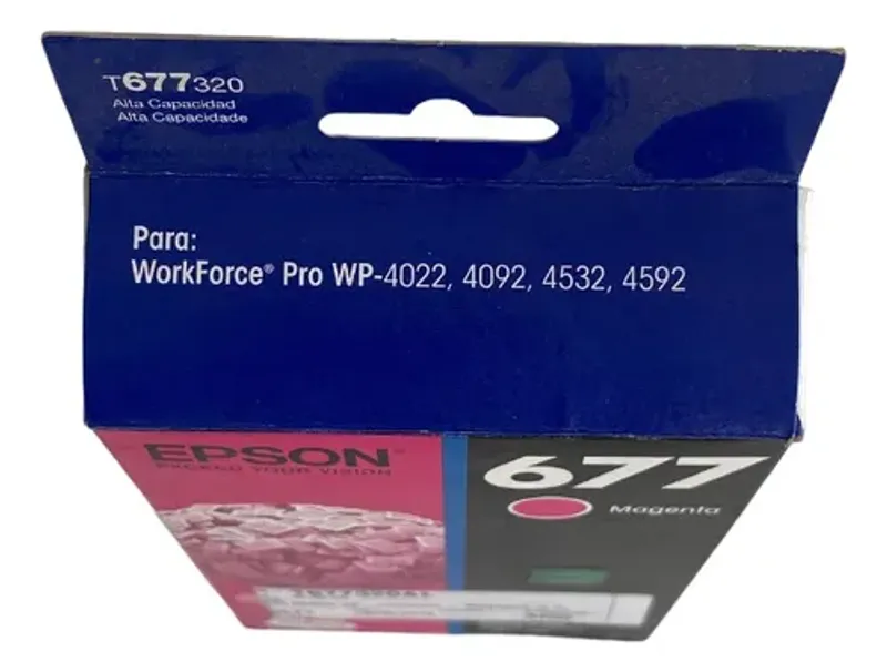 Epson 677 Original T677320 Magenta Novo, Ler Descrição | MercadoLivre