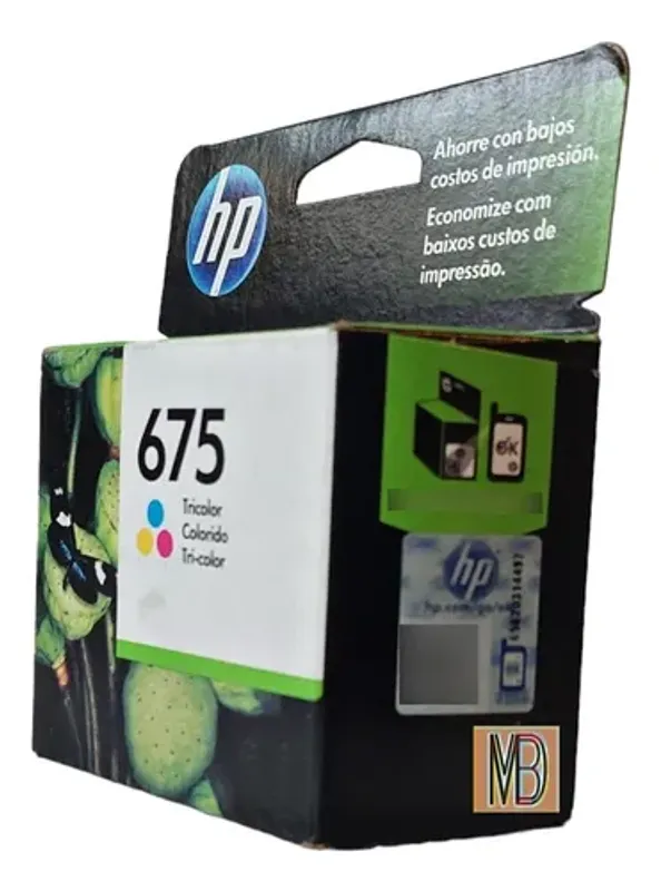 Cartucho Hp 675 Tricolor Cn691al Officejet 4000 …