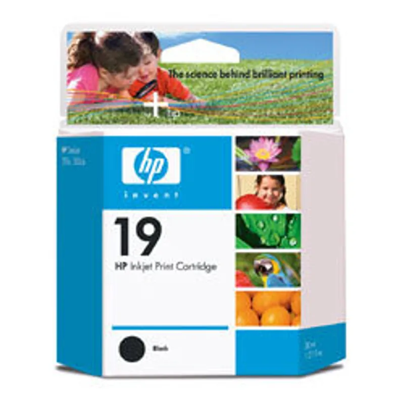 Cartucho de Tinta HP 19 Negro Original C6628A