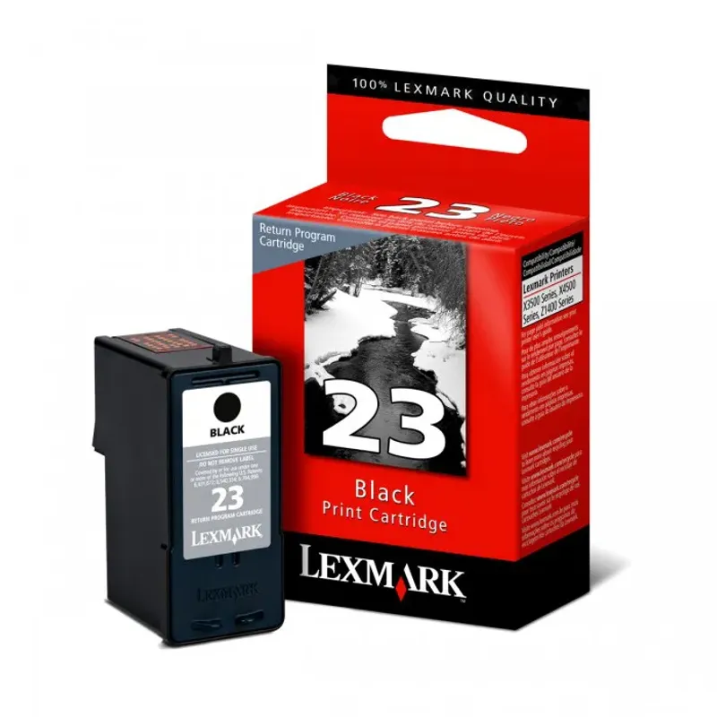 Cartucho Lexmark 23 Original 18C1523 Black Lexmark X3530/ …