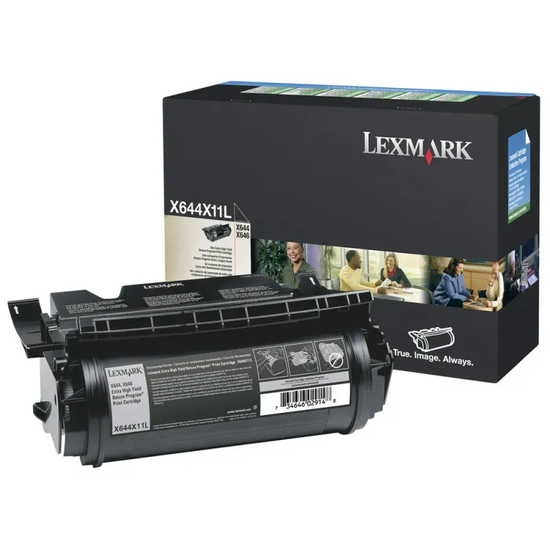Toner Lexmark Original X644X11L Black Lexmar…