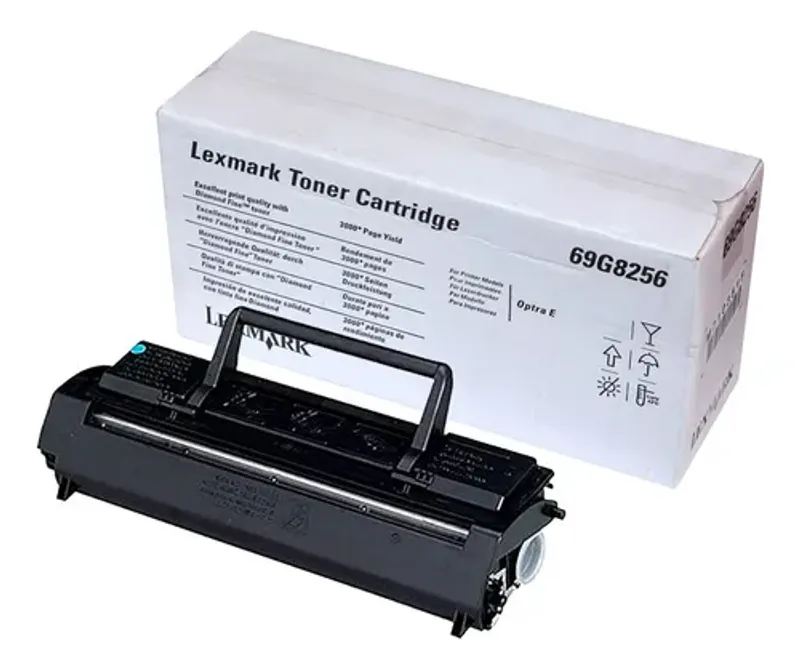 Cartucho De Toner Original Lexmark Optra E 69g8256 Negr…