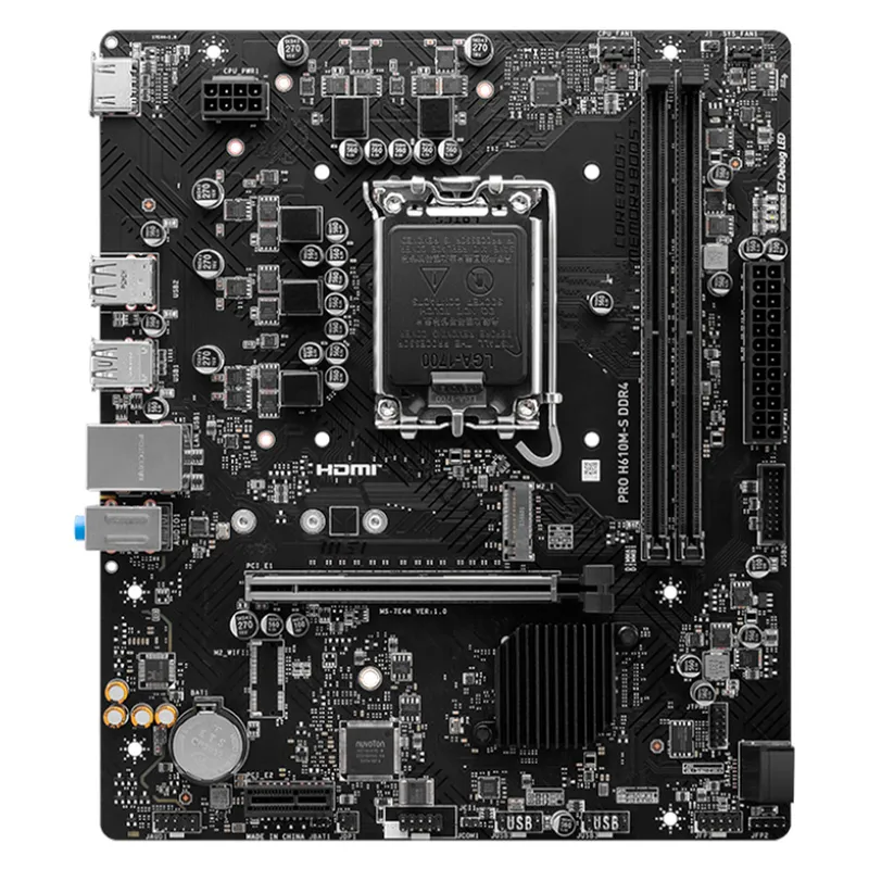 Motherboard MSI Pro H610m-S DDR4 Box S1700
