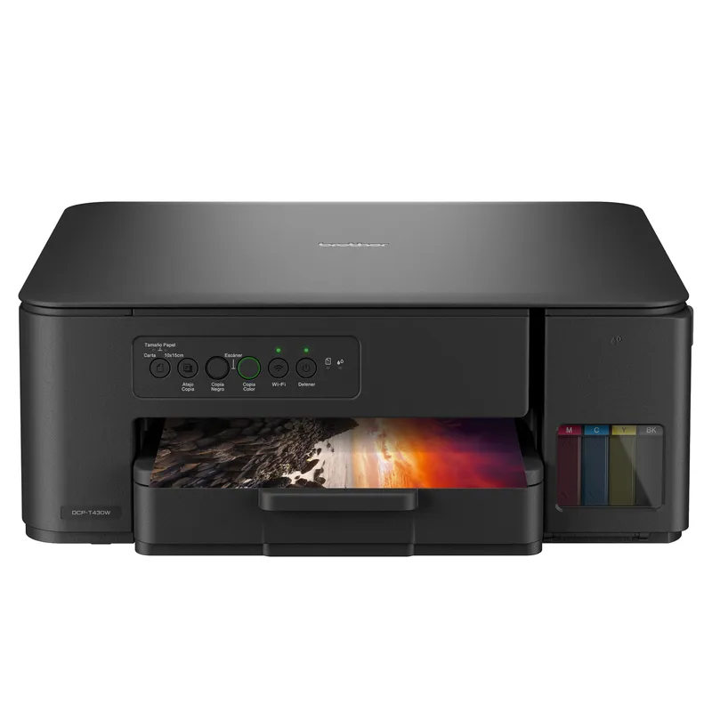 DCPT430W | Impresora 3 en 1 de inyección de tinta continu…