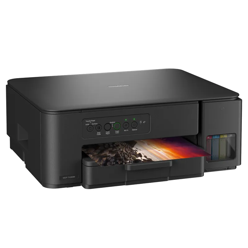 DCPT430W | Impresora 3 en 1 de inyección de tinta continu…